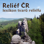 Reliéf ČR – lexikon tvarů reliéfu